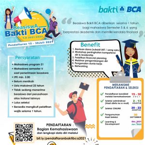 Bakti bca daftar