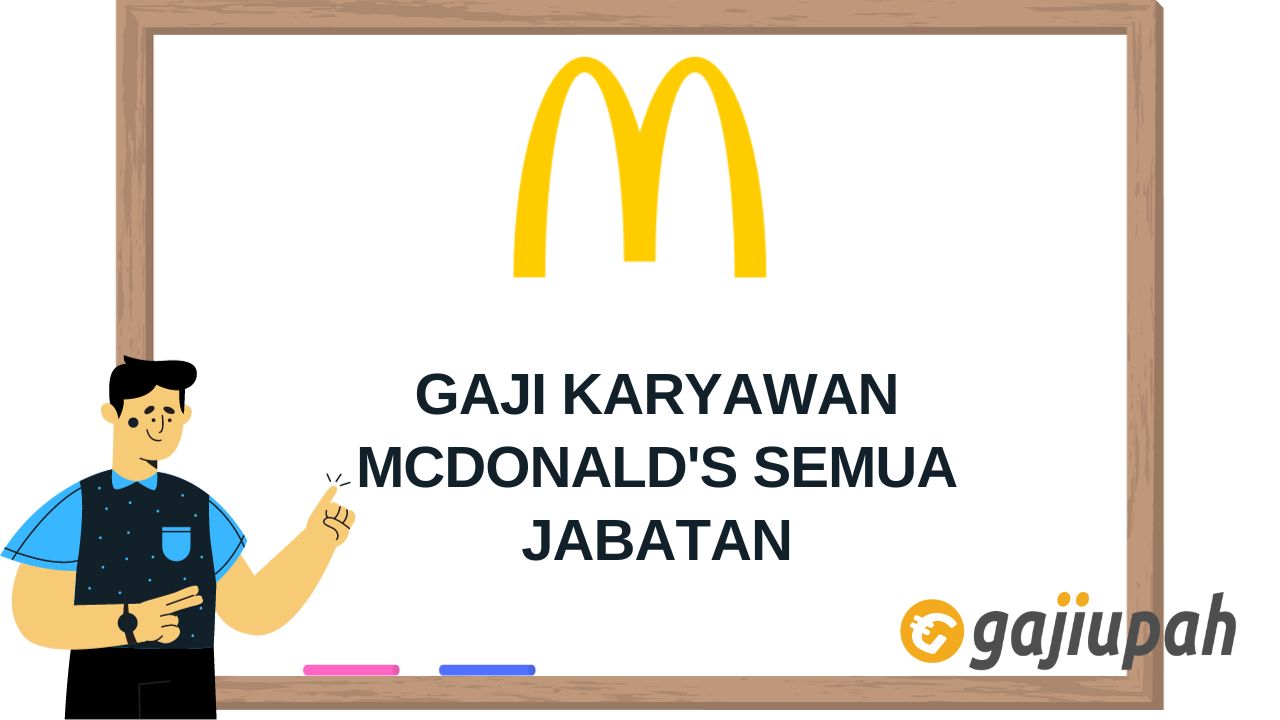 Gaji kerja di mcdonald