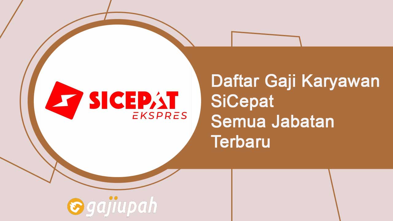 Gaji sicepat