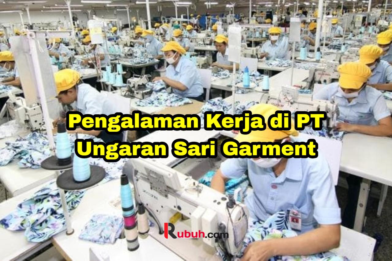 Jam kerja ungaran sari garment