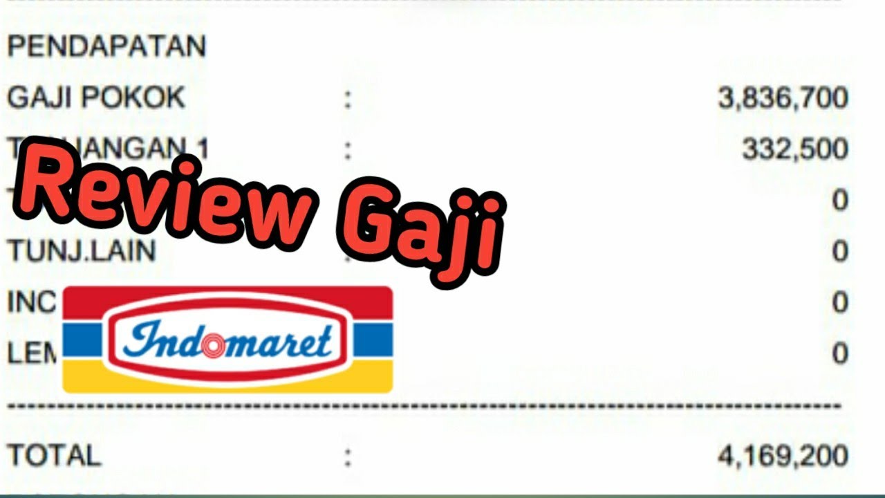 Slip gaji indomarco